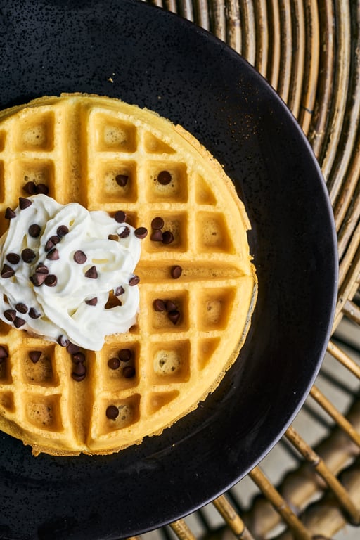 WHIPPED CHOCO WAFFLE
