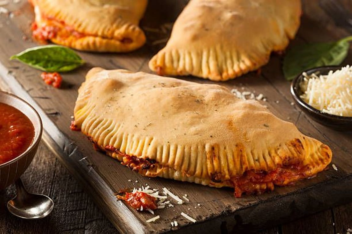 The Spicy Meatball Bambino Calzone.