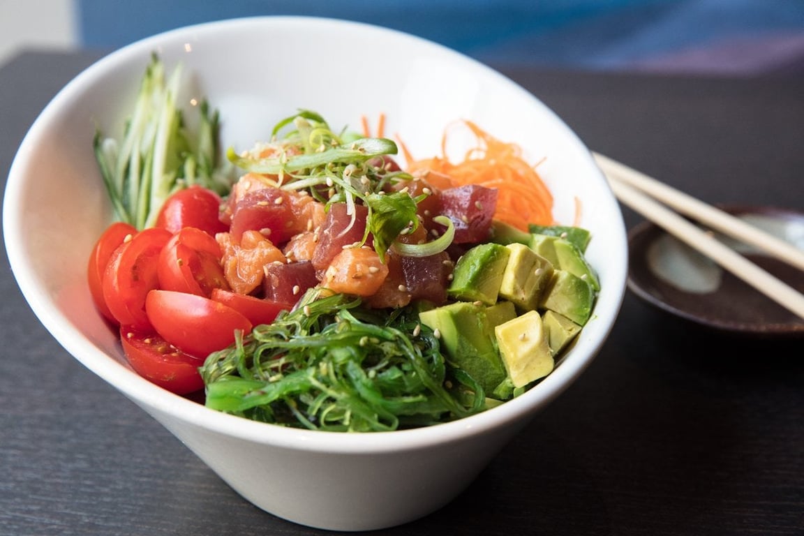 Tuna & Salmon Poke Bowl