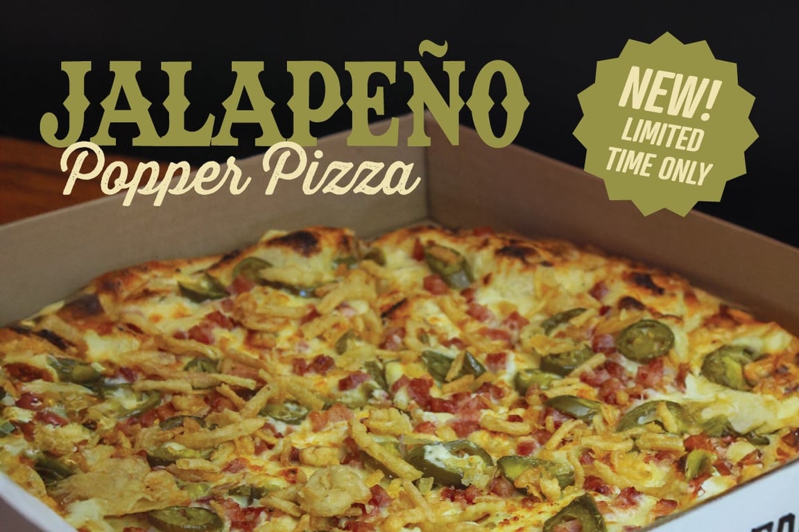 NEW Jalapeńo Popper Pizza!