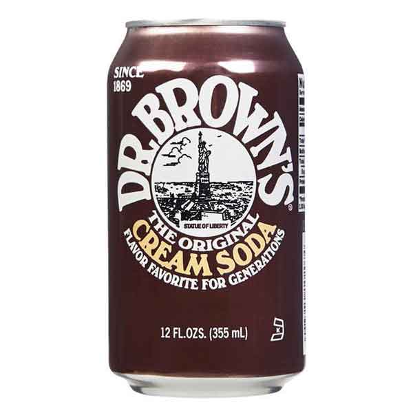 Can of Dr. Brown's Soda