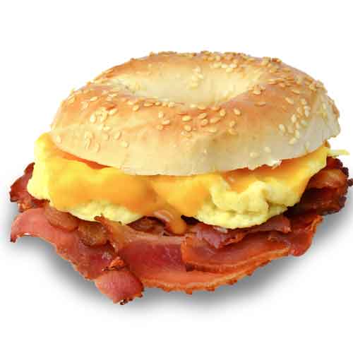Bacon, Egg and Cheese Bagel