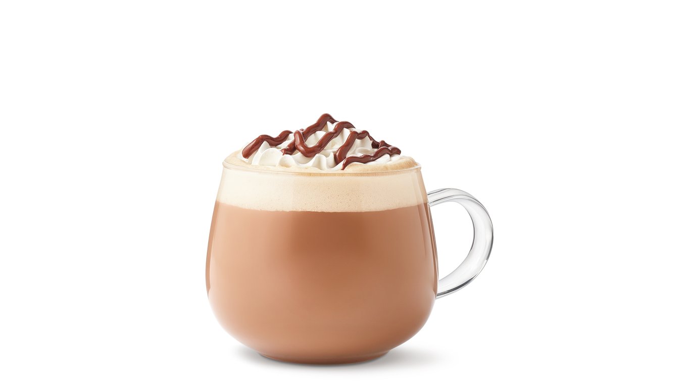 Chocolate Hazelnut Latte with Nutella