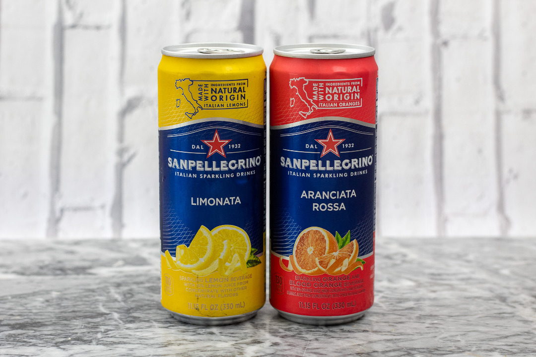 San Pelligrino Cans - 12 oz