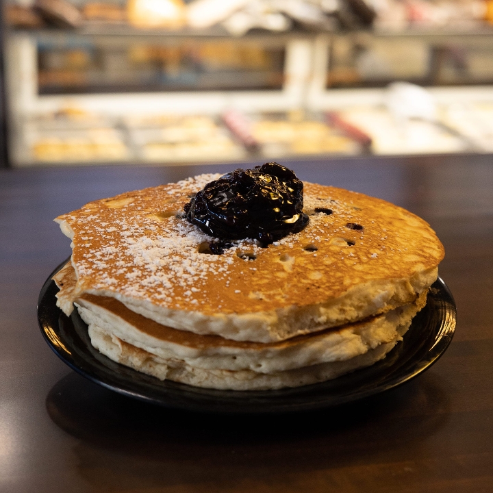 Pancakes with Seasonal Berries