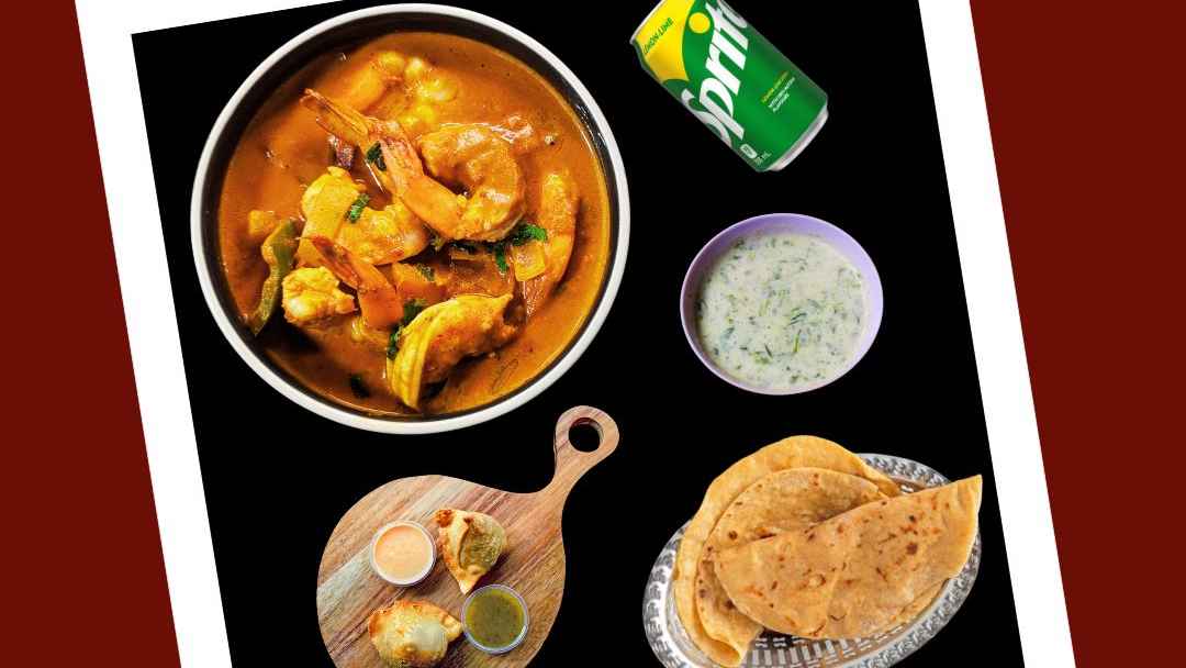 ** Tandoori Shrimp Masala {Curry Combo}