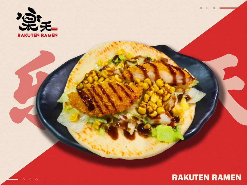 Potato Croquette Pita Sandwich (vegan)