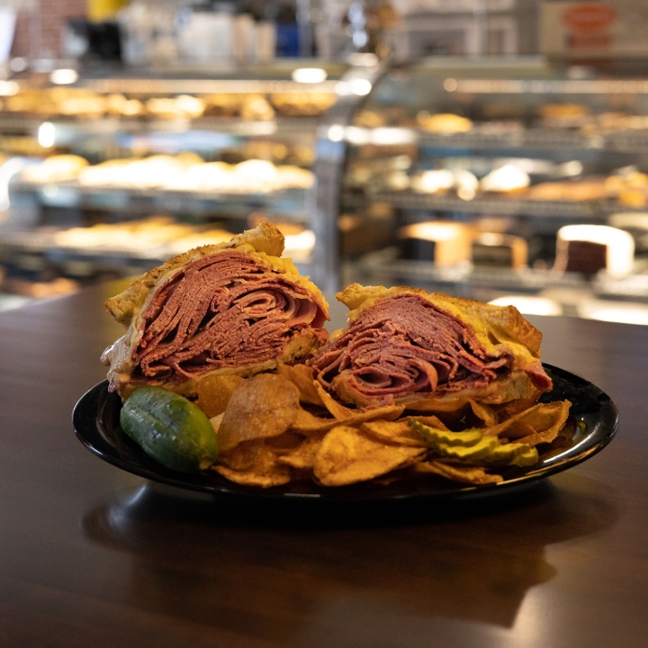 Mel Corned Beef Reuben