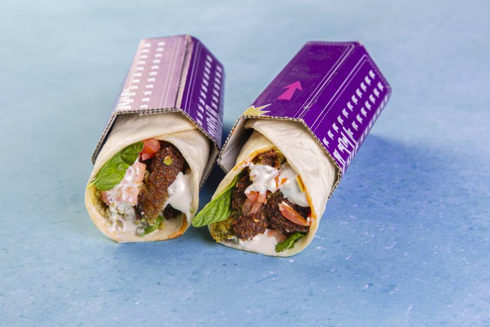 Traditional Falafel Wrap