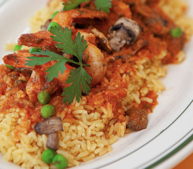 Arroz con Camarones