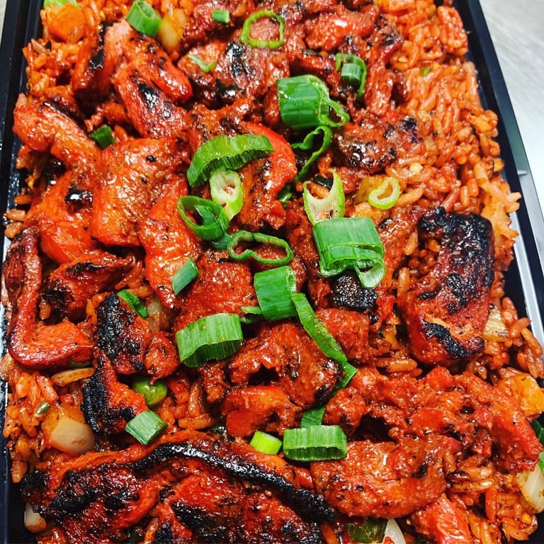 Tandoori fried rice