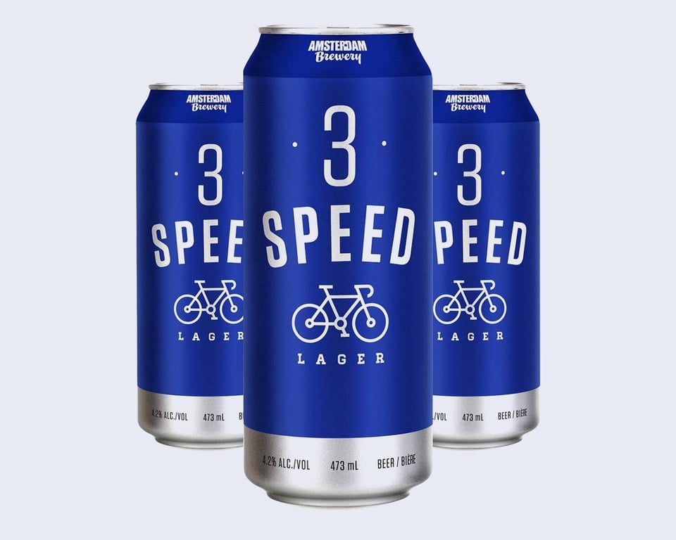 Amsterdam 3 Spd Lager Draft, 414mL