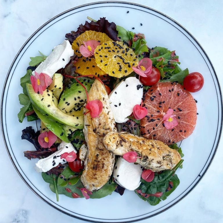 Seared Chicken Citrus Salad