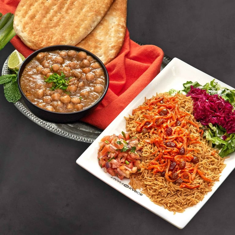 Chana Masala Plate