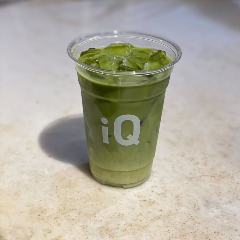 ICED MATCHA LATTE