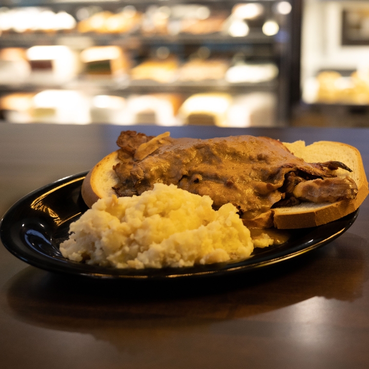 Open Face Roast Beef