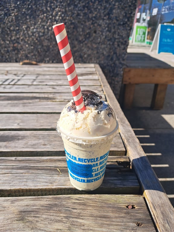 Oreo Cookie's Cream Milkshake