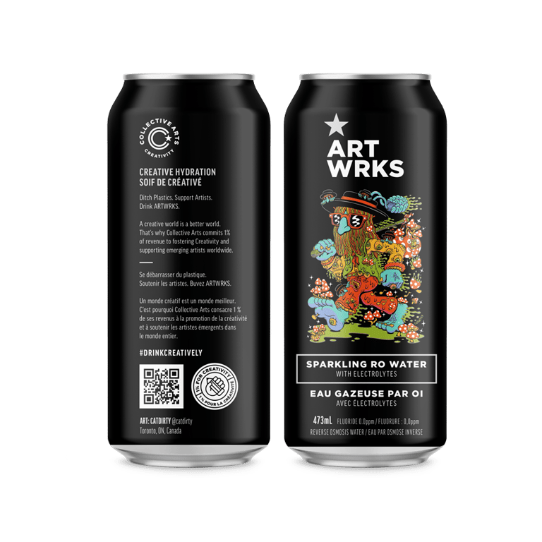 ARTWRKS Sparkling RO Water - 473ml