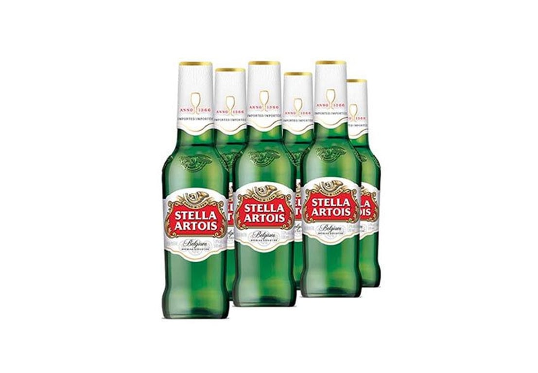 Bottle Stella Artois 6 Pack