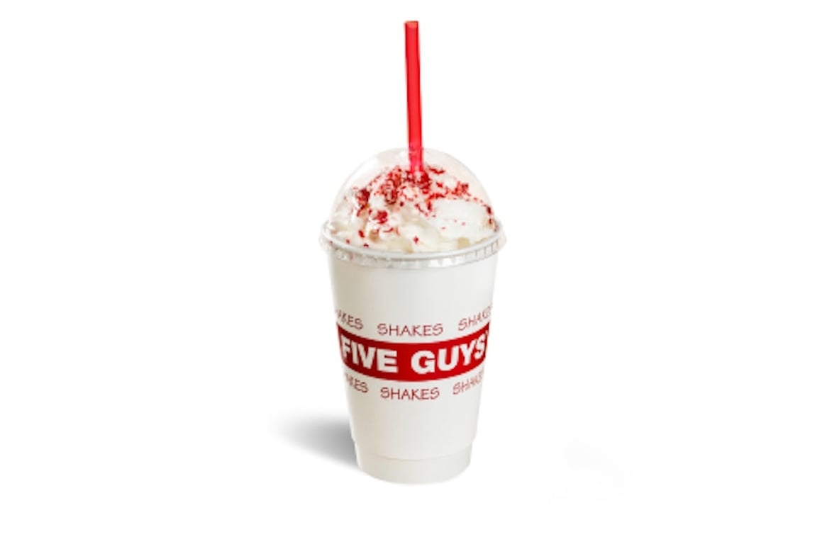 Candy Cane Crunch Shake