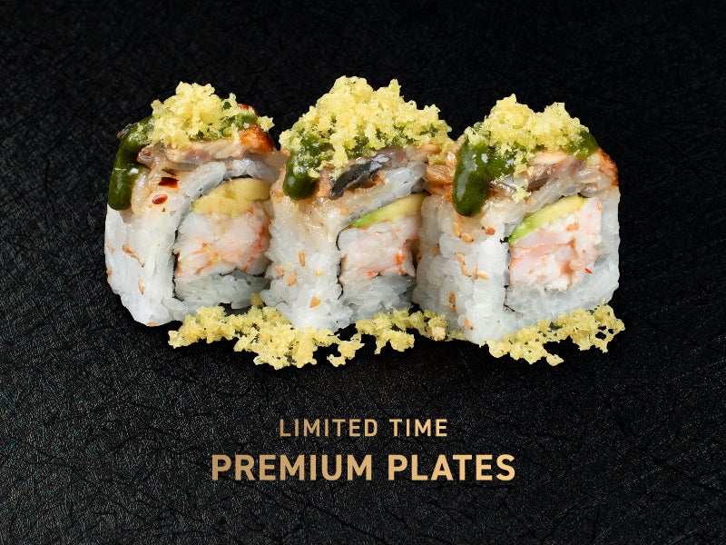 Matcha Crunchy Eel Roll