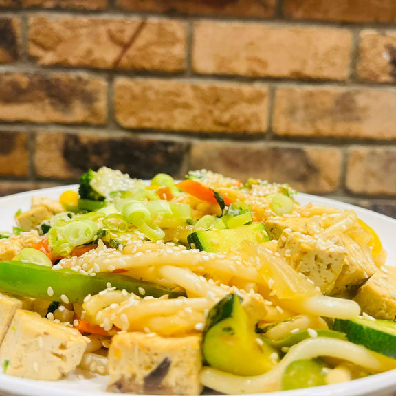 Tofu Stir Fry Rice or Noodles