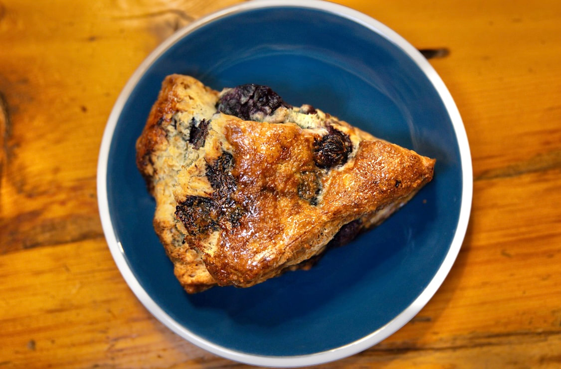 Blueberry Lemon Scone