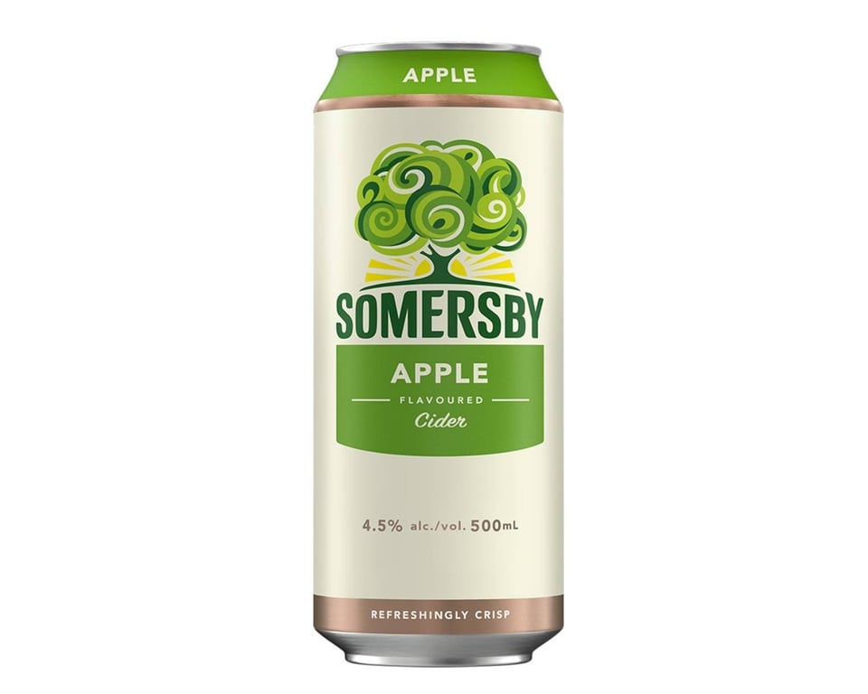Somersby Apple Cider, 473 mL canned cider (4.5% ABV)