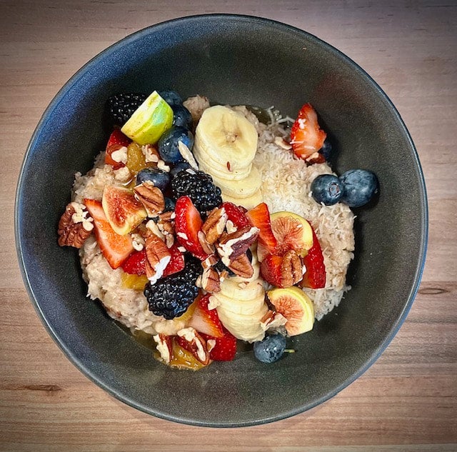 Oatmeal & Coconut Milk