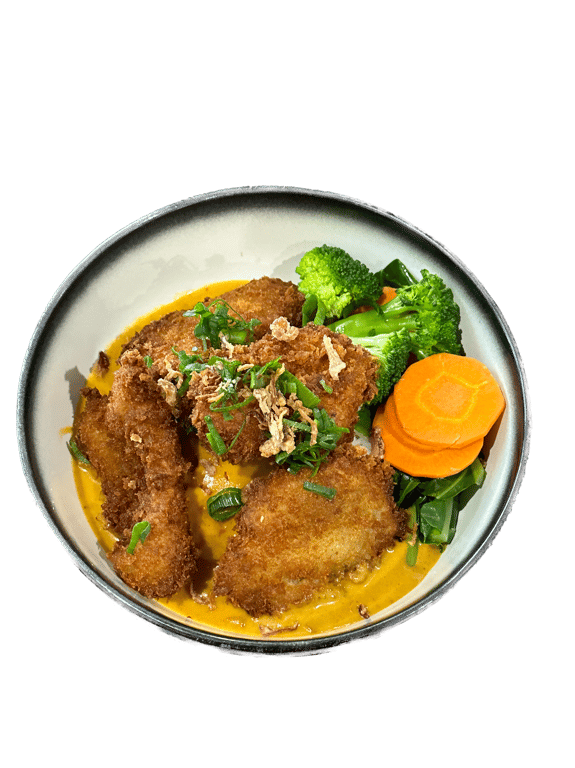 Satay Fish + Rice