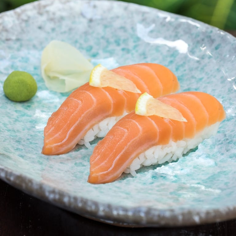 SALMON NIGIRI & SASHIMI