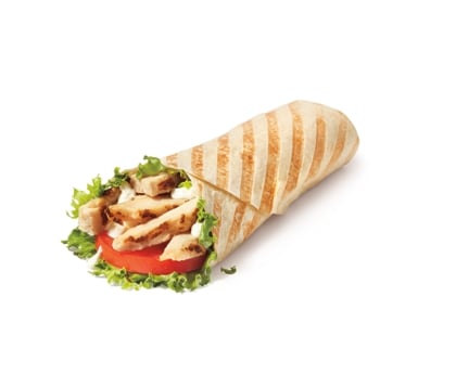 Slow Cooked Chicken Wrap