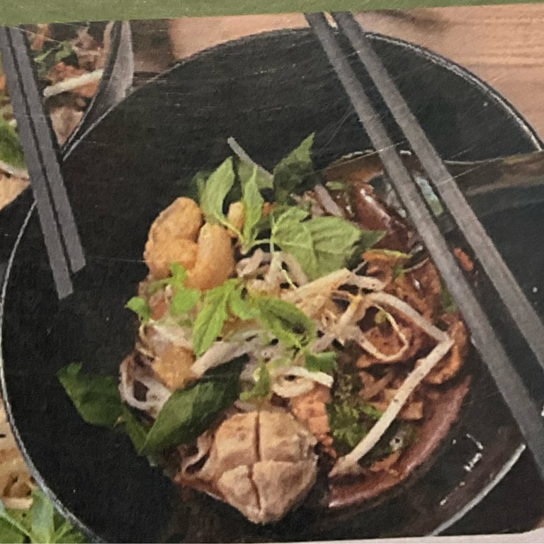 Boat Noodles Soup เตี๋ยวเรือ