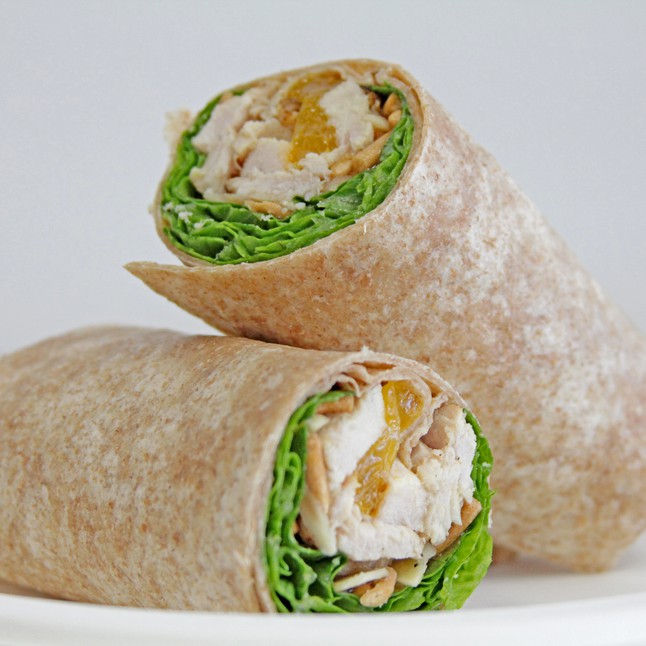 Asian Chicken Wrap