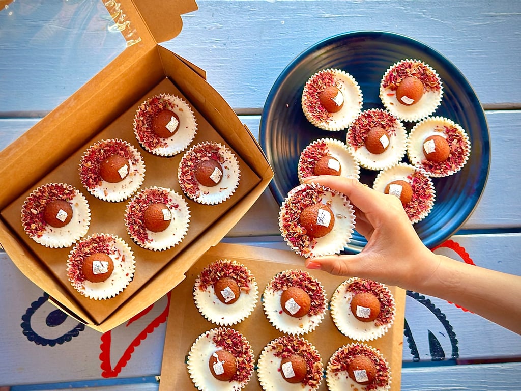 Gulab Jamun Cheesecake Gift Box