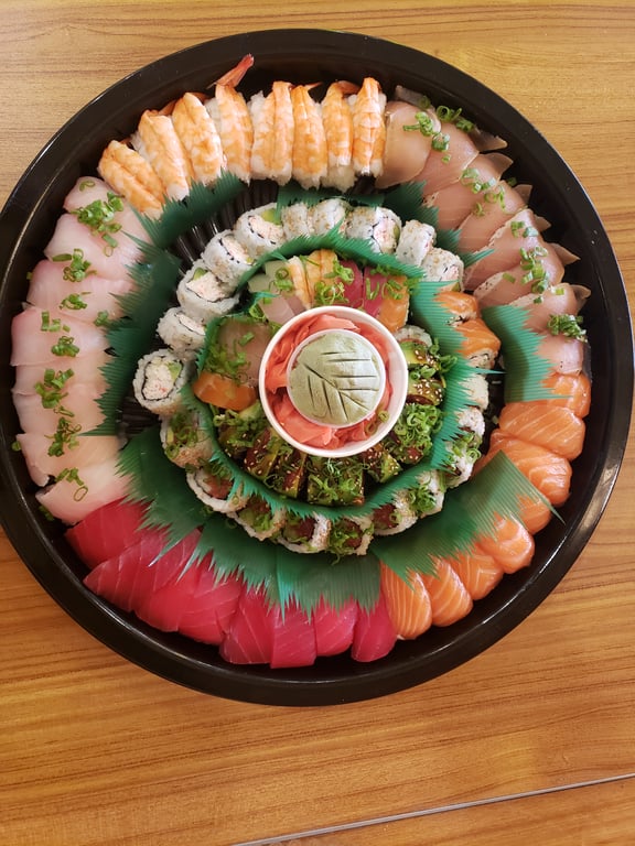 40 pcs Mixed Sushi & 40 pcs Mixed Rolls