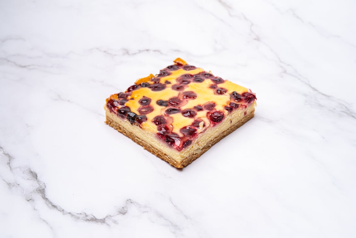 Baked Raspberry Cheesecake