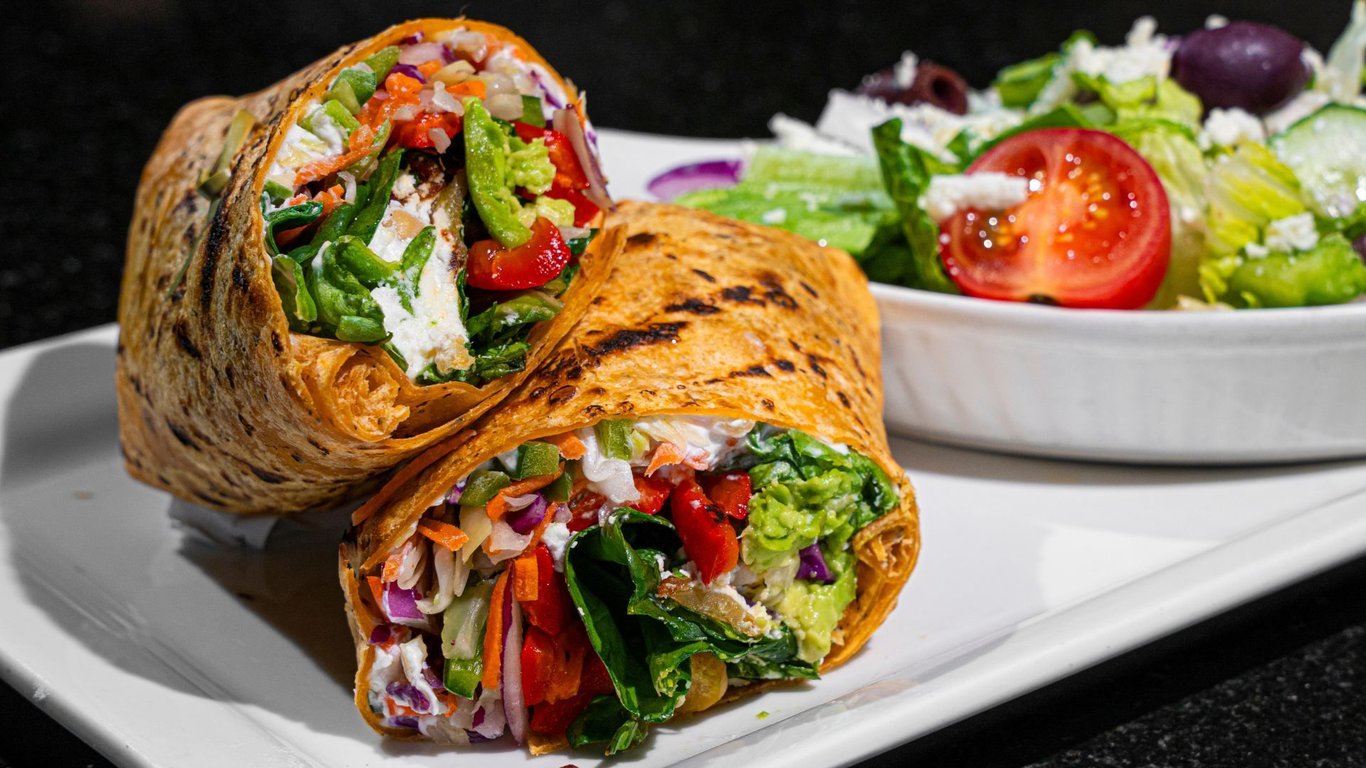 Garden Vegetable Wrap - Vegetarian