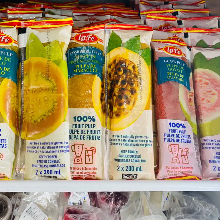 Frozen Fruit Pulp