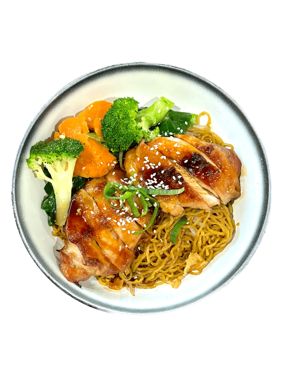 Teriyaki Chicken + Noodles