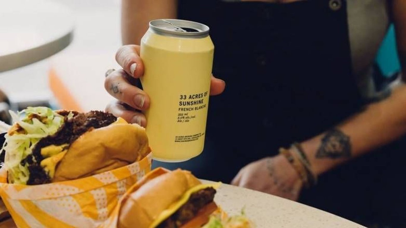 33 Acres of Sunshine 355ml Can Beer (5.0% ABV)