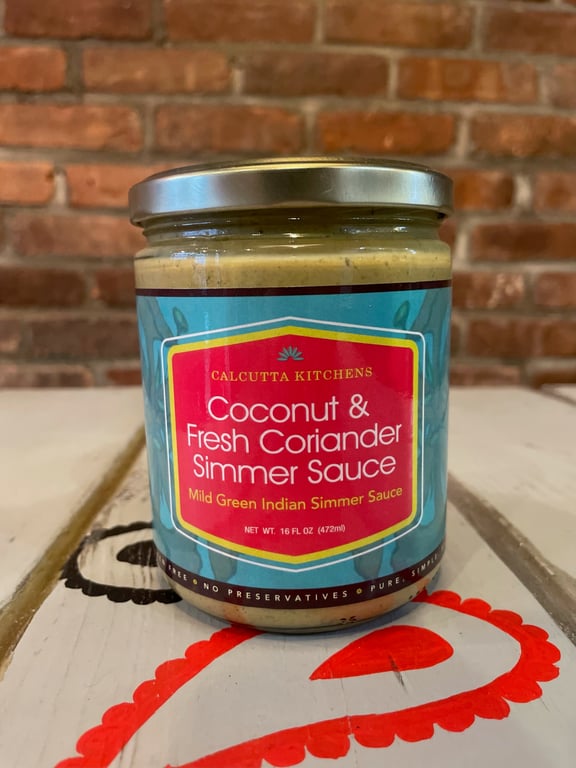 Coconut and Fresh Coriander Simmer Sauce by Calcutta Kitchens