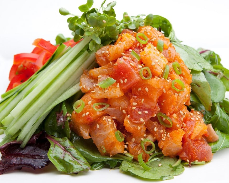 Spicy Sashimi Salad