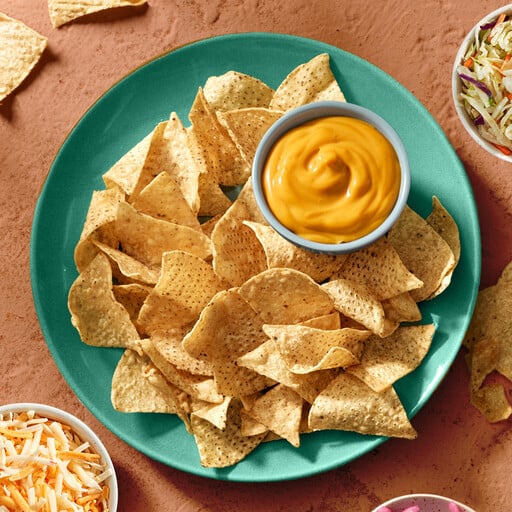 Tortilla Chips with Queso