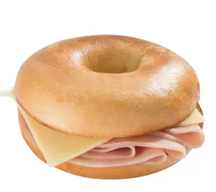 Ham Cheese Bagel