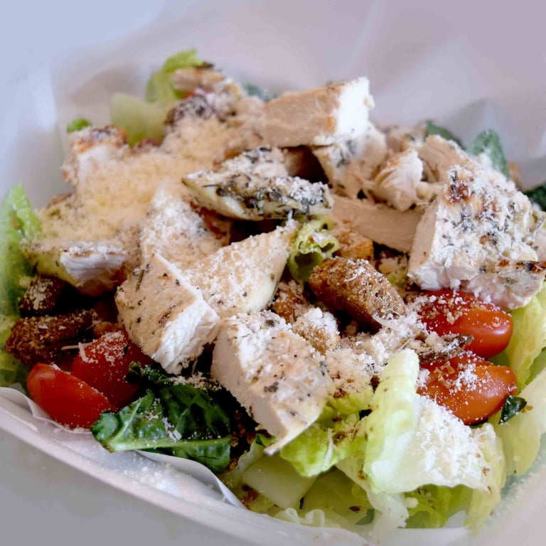 Grilled Chicken Caesar Salad