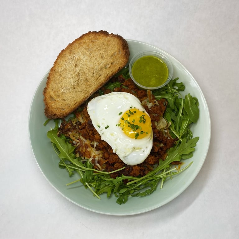 Chorizo Egg Hash