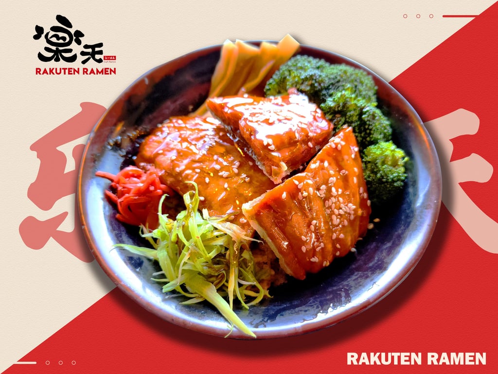 Teriyaki Salmon Bowl   !!! New !!!