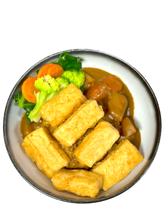 Curry Tofu + Rice