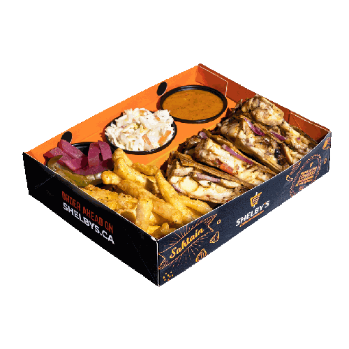 Halloumi Shawarma Quesadilla